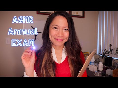 ASMR 🩺 Annual Doctor Physical Exam Roleplay 🏥
