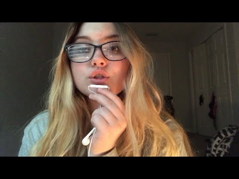 asmr ~ wet mouth sounds w/ the apple mic