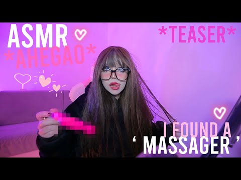ASMR ❤️🧸 YOUR ROOMMATE FOUND A ''MASSAGER'' *full video on Onlyfanzzz*