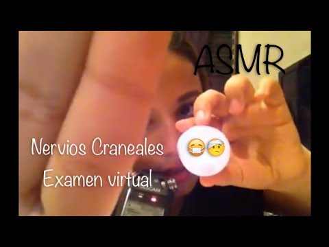 ASMR--' Roleplay Examen De Los Nervios Craneales--' Roleplay Español