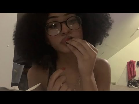 asmr eating you alive & inaudible whispers