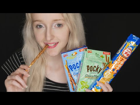 ASMR Eating Japanese Candy | Wowbox Unboxing