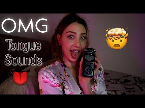 ASMR TONGUE SOUNDS & MOUTH SOUNDS👅 | FLUTTERING THE BEST