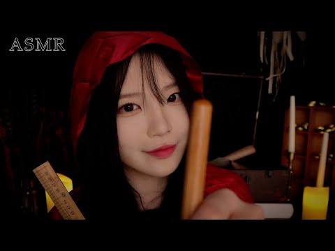 ASMR(Eng)마녀의 보석 지팡이 만들기 상황극/ 판타지 which makes a magic wand RP