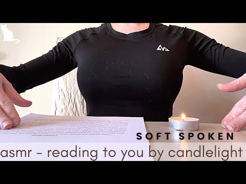 ASMR — Reading Seraphim Part 4 to you by candlelight, soft spoken