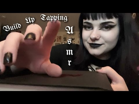 ASMR | Build Up Tapping On Boxes, A Book, & A Candle 😴