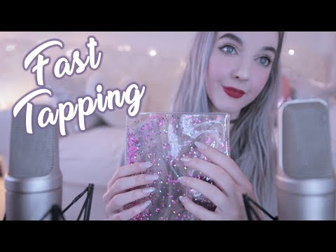 ASMR Fast Tapping, Whisper Ear to Ear, Mouth Sounds to Give You Tingles