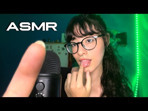 ASMR 1 HORA | Spit Painting Your Face (wet mouth sounds) no talking 💤