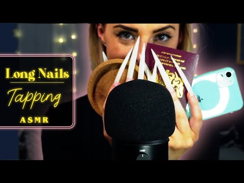 [ASMR] Super tingles - Tapping / Scratching with Long Nails!