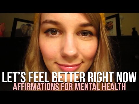 [BINAURAL ASMR] Let's Feel Better Right Now: Affirmations for Mental Health (ear to ear whispering)