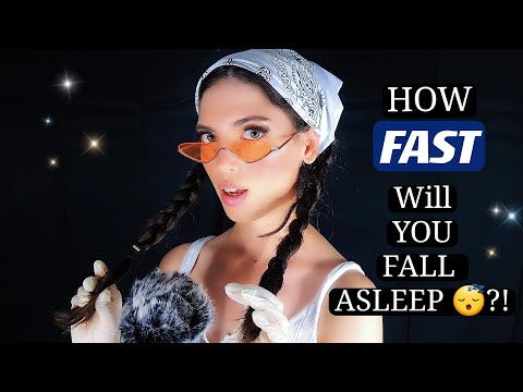 ASMR TRIGGERS FAST and AGGRESSIVE Hands Movements with GLOVES For SLEEP!!