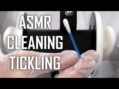 ASMR Ears Cleaning and Tickling (Binaural for Sleep)