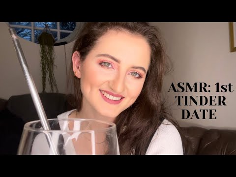 ASMR: OUR FIRST TINDER DATE | Drinks, Talking and Flirting