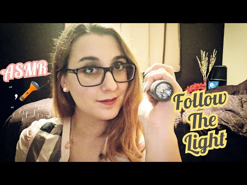 20 Minutes of Follow the Light with Hand Movements & Plucking ASMR