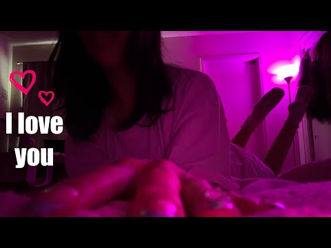 Girlfriend helps you relax after a hard day ASMR
