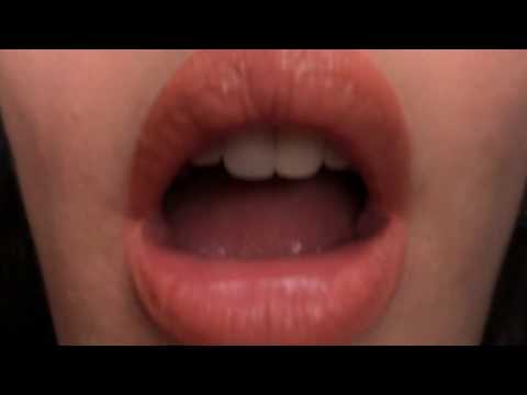 Soothing lens licking| face licking| sleep inducing ASMR