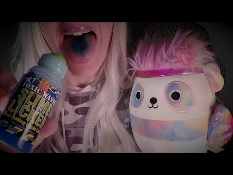 ASMR Toxic Waste Slime Lickers & Story Time Whispered Ramble