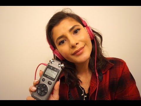 ASMR Tascam DR-05 Mic Test (Mouth Sounds, Tico, Ear Cleaning)