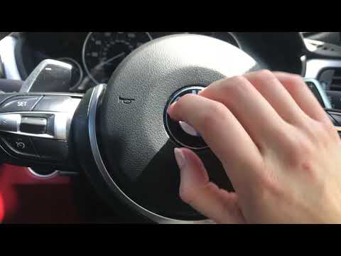 ASMR TAPPING AND SCRATCHING IN MY BMW (No talking)