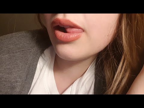 ASMR closeup kisses and some whispers