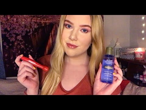 ASMR Face Cleansing| Up Close Personal Attention| Inaudible Whispers