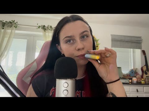 ASMR vaping and gum chewing