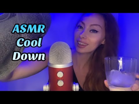 ASMR Cooling You for Sleep 🧊 | Whispers | Spritzing | Face Touching