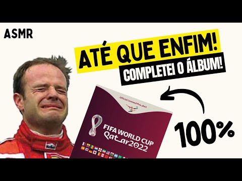 COMPLETEI O ÁLBUM DA COPA!! (MUITO ATRASADO  😆)