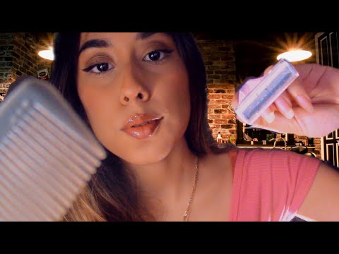 ASMR Relaxing Barbershop RP (Beard Clean Up) For Valentines Date💗💈(fast scissors sounds)