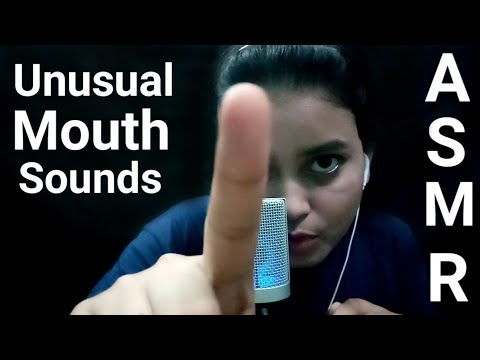 ASMR Sensitive Unusual Mouth Sounds and Hand Movements.