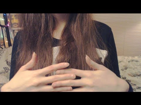 [ASMR] Ear to Ear Gently Blowing on Mic + Visual Flowy Hand Movements (No Talking)