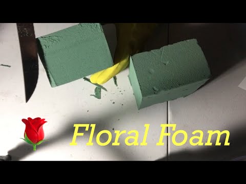 ASMR | Wet & Dry Floral Foam 💐