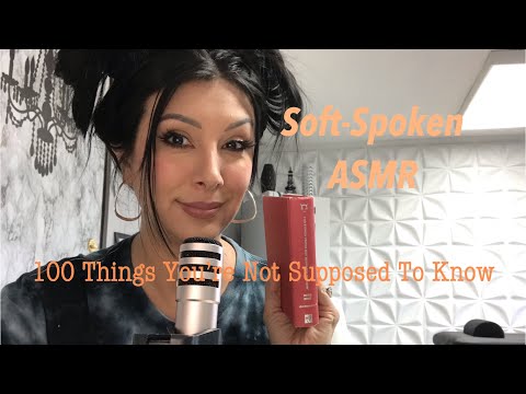 Soft Spoken ASMR/ Stuff They Don’t Want You To Know Book/ table of contents
