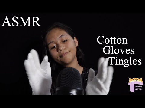 ASMR Cotton Gloves 2 | Flutter Fingers & Hand Sounds