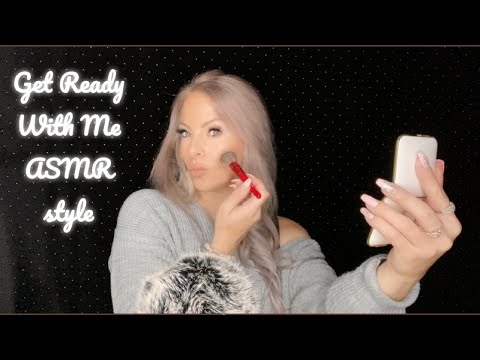 ASMR- Get Ready With Me (Close up whispers Guaranteed to make you sleep) 😴