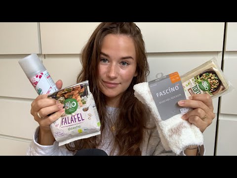 ASMR German | Drugstore Haul Dm | Tapping And Scratching