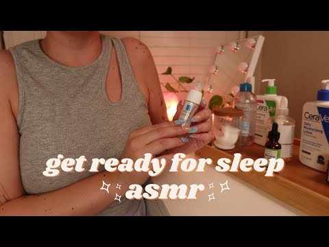 ASMR Calming Night Routine☁️🌙 Gentle Skincare & Personal Attention  (Soft-Spoken)
