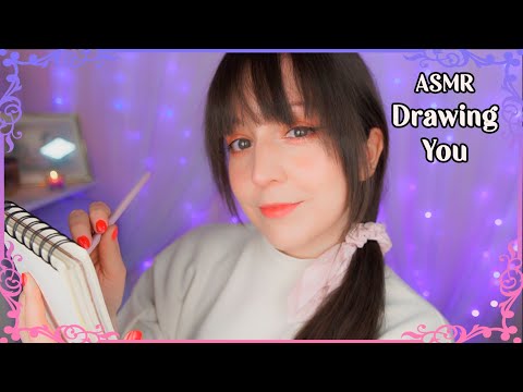 ⭐ASMR [Sub] Drawing you, Welcome to My Art Studio 💖Soft Spoken