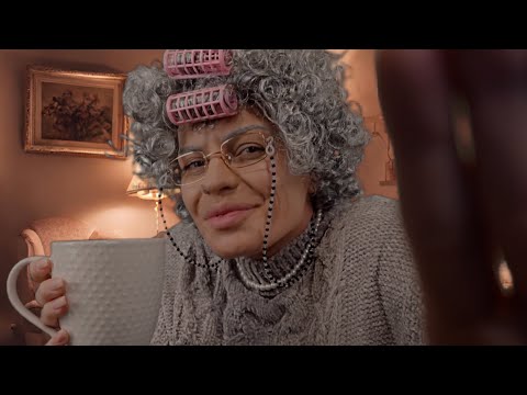 ASMR Grandma comforts you & takes care of you 👵🏼💜  (personal attention roleplay)