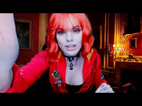 ASMR Vampire Relieves Stress | Layered Visual & Audio Triggers | Stress Pulling | Aura Cleanse