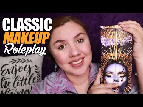 ASMR Doing Your Makeup Classic and Glam Roleplay