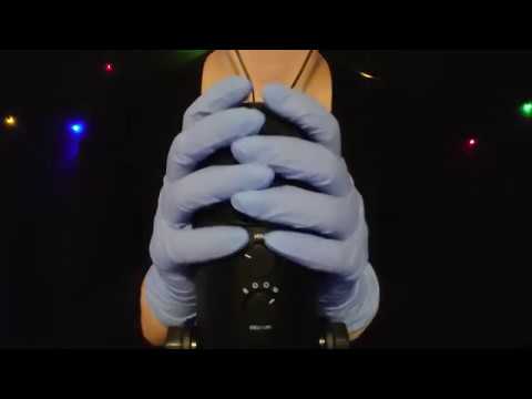 ASMR - Microphone Rubbing With Latex Gloves [No Talking]