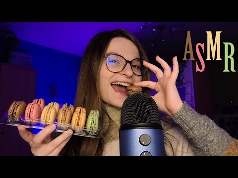 ASMR TASTY Macarons, TINGLY Mouthsounds 🍪