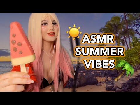 ASMR Summer Vibes & Beach Time Mood 🏝