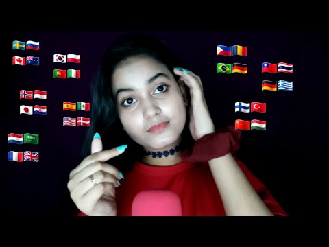 ASMR "Professional" in 35+ Different Languages with Mouth Sounds