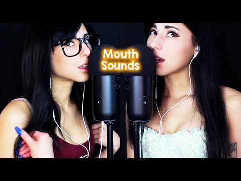 ASMR Twin INTENSE Mouth Sounds 👯✨ Ear to Ear | TWO LUNAS FOR DOUBLE THE TINGLES ✨