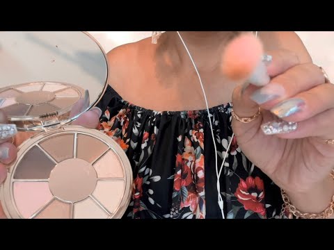 5 Minute ASMR Doing Your Makeup in 5 Minutes 💄 *with tingly bangle bracelet sounds*
