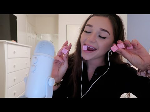 ASMR - Mouth Sounds and Starburst (no talking)