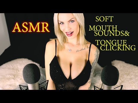 ASMR - Sensual 👅👅Tongue Clicking and  Mouth sounds Mi Amore