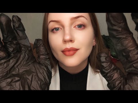 АСМР Трихолог. Осмотр Кожи Головы в Перчатках • ASMR Scalp Check with Gloves